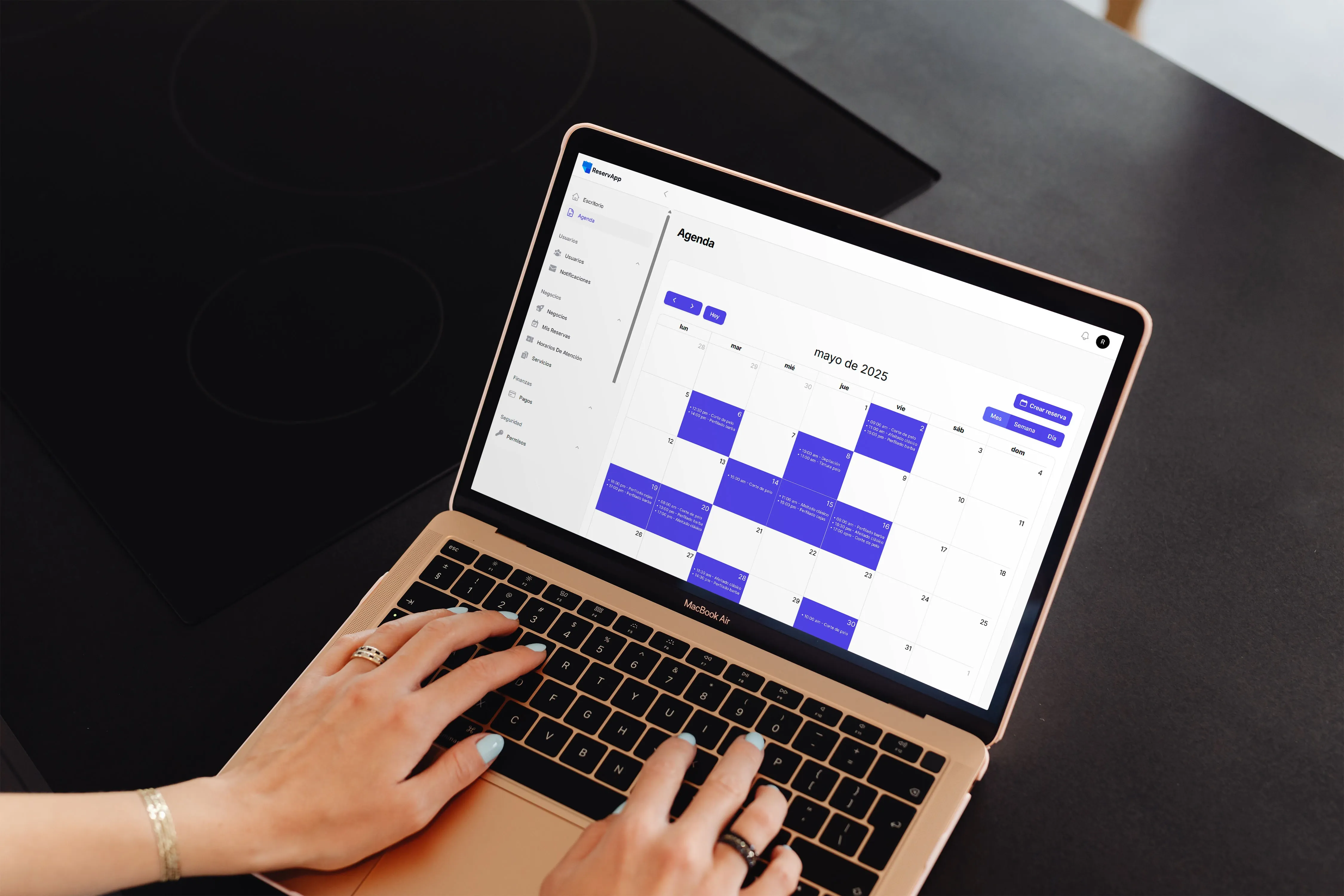 Agenda online ReservApp