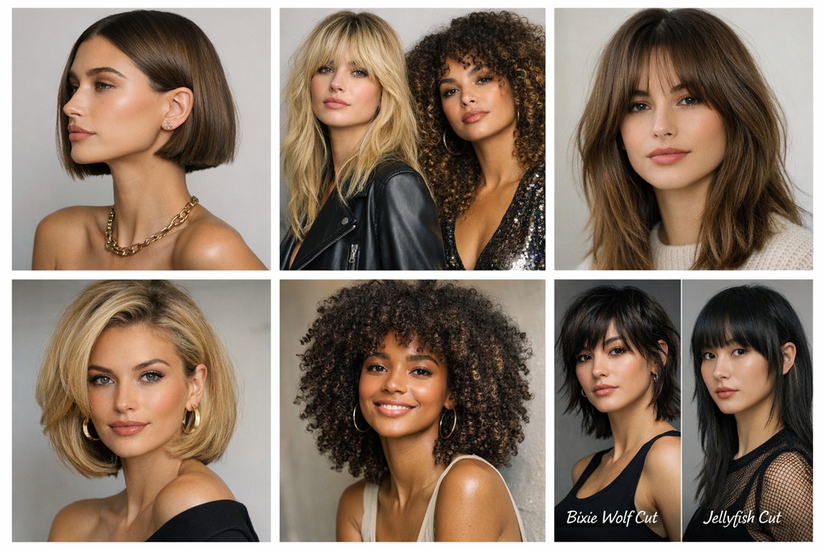 Los 7 cortes de pelo de moda de 2025, según expertos de la industria
